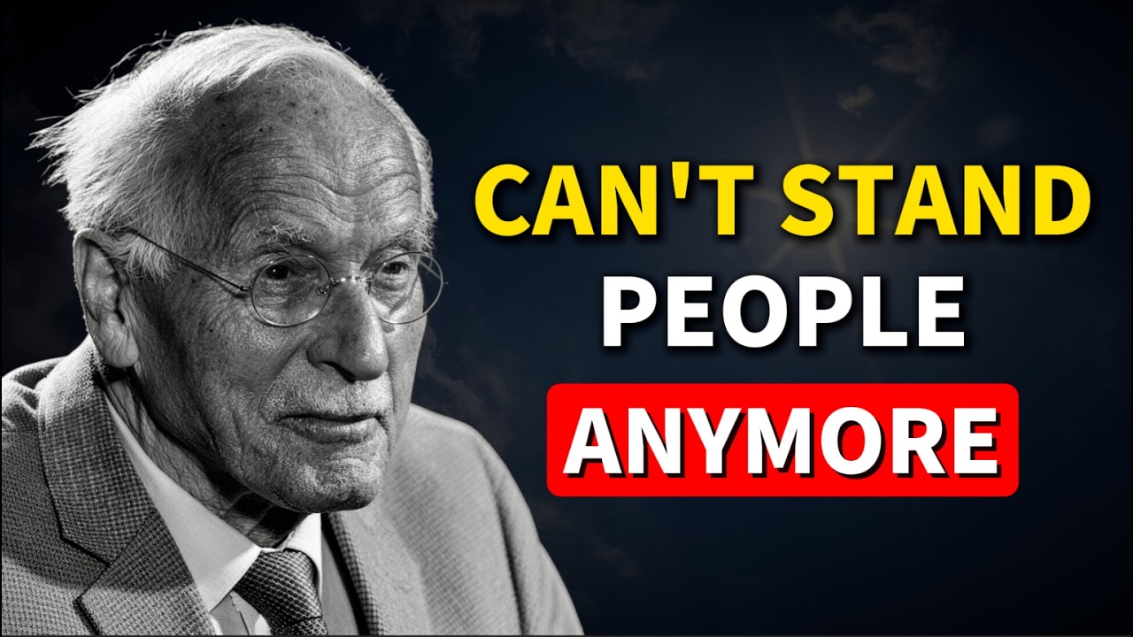 Feeling DRAINED by People After Awakening? Carl Jung Reveals Why and How to Navigate It.