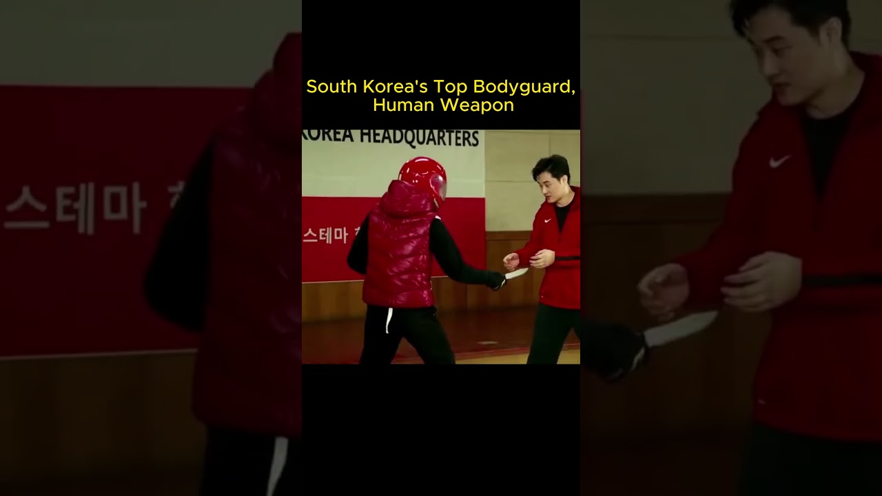 South Korea's Top Bodyguard, Human Weapon #kungfu #mma， #ufc， #boxing， #bjj， #selfdefense， #kravmaga