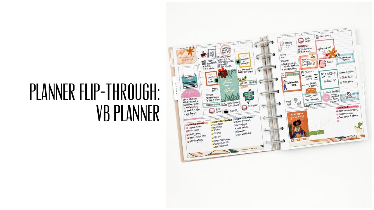 Planner Flip-Through: @villaBeauTIFFul Planner (and why I love it!)