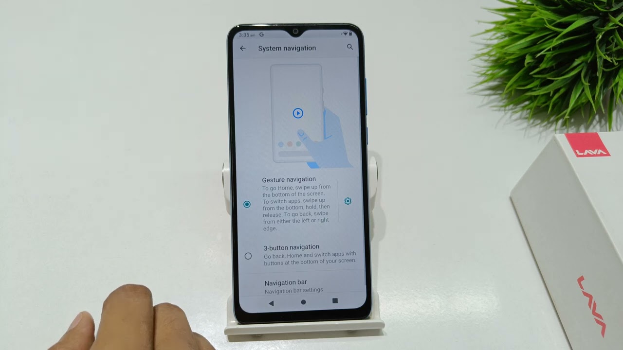 how to Set full home screen gesture in lava z3,z3 pro,z4 | lava z6 me navigation gesture kaise lagay