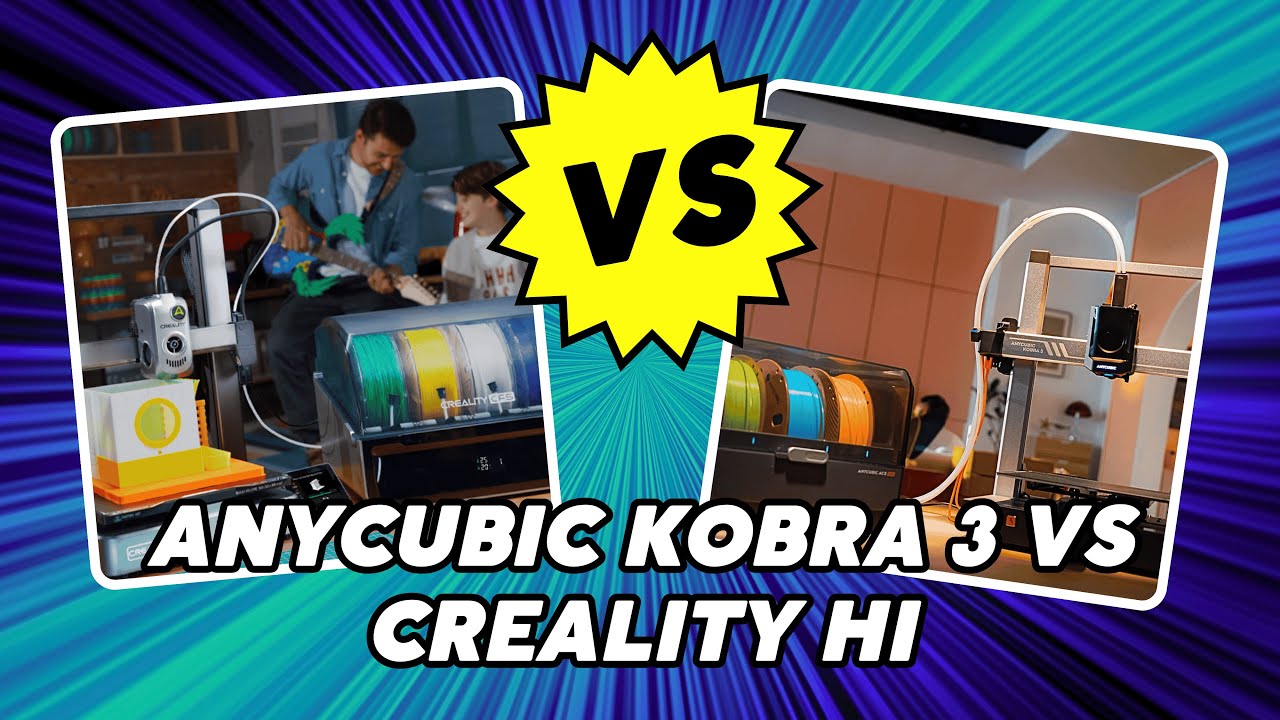 Comparativa Anycubic Kobra 3 vs Creality Hi