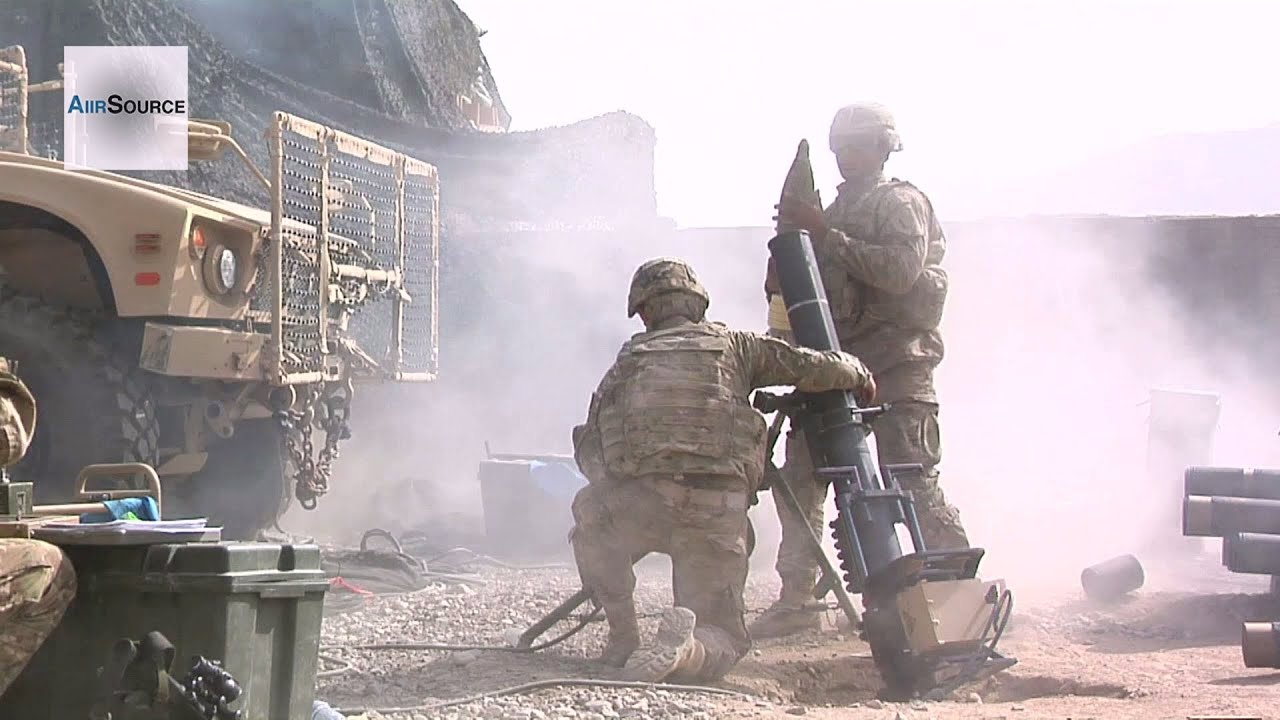 60mm, 120mm Mortars - Live Fire Exercise at FOB Khilagay
