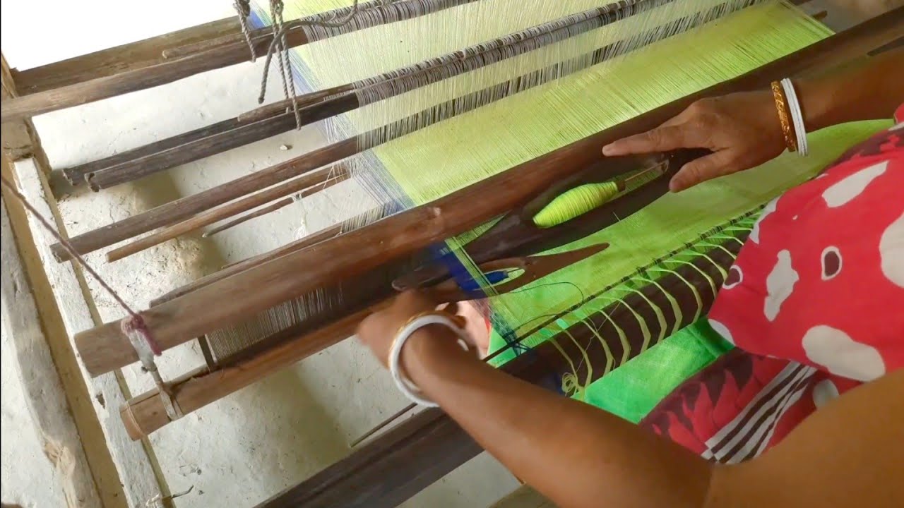 Making of Meitei Traditional Attire Phanek | Tharani na Wool Phanek Moirang Kana Saba