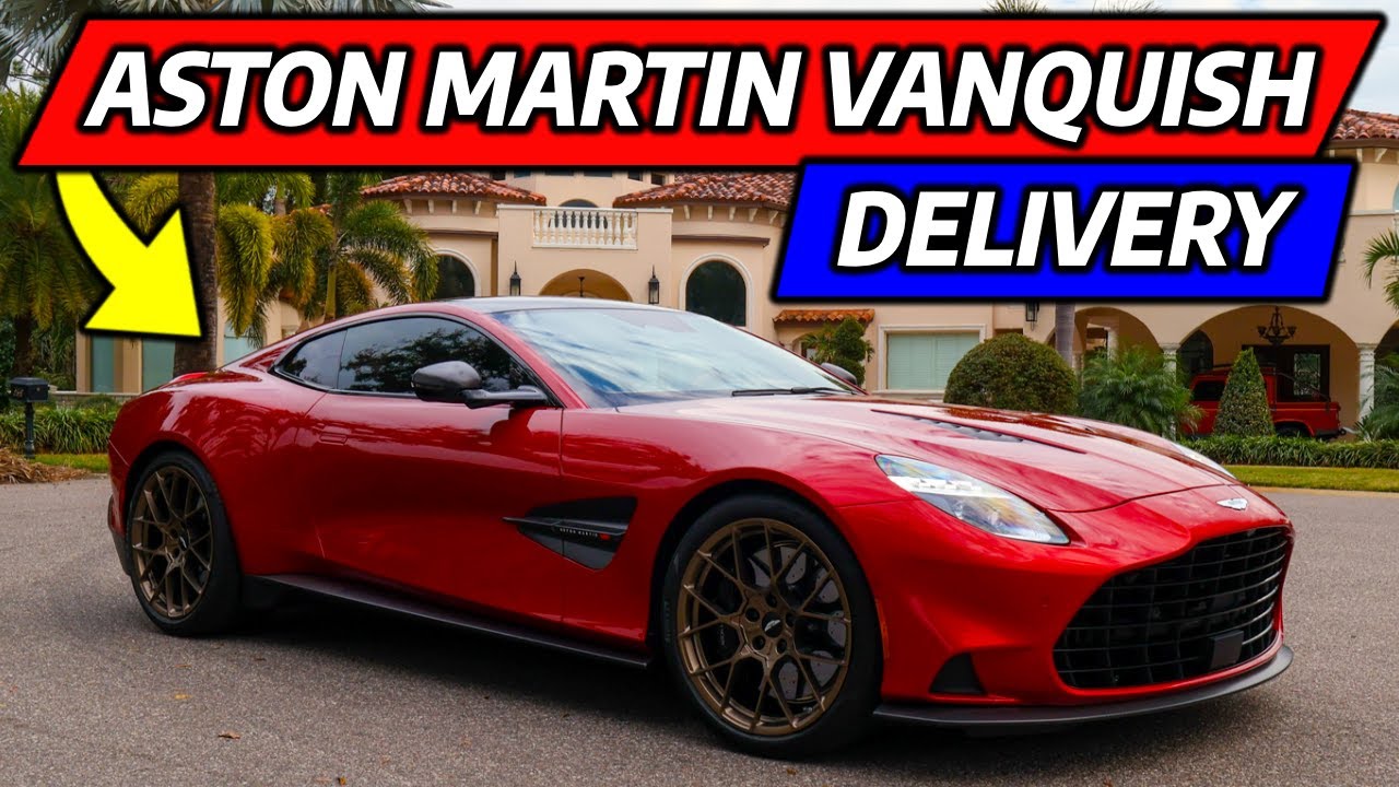 NEW 2025 Aston Martin Vanquish DELIVERY DAY!