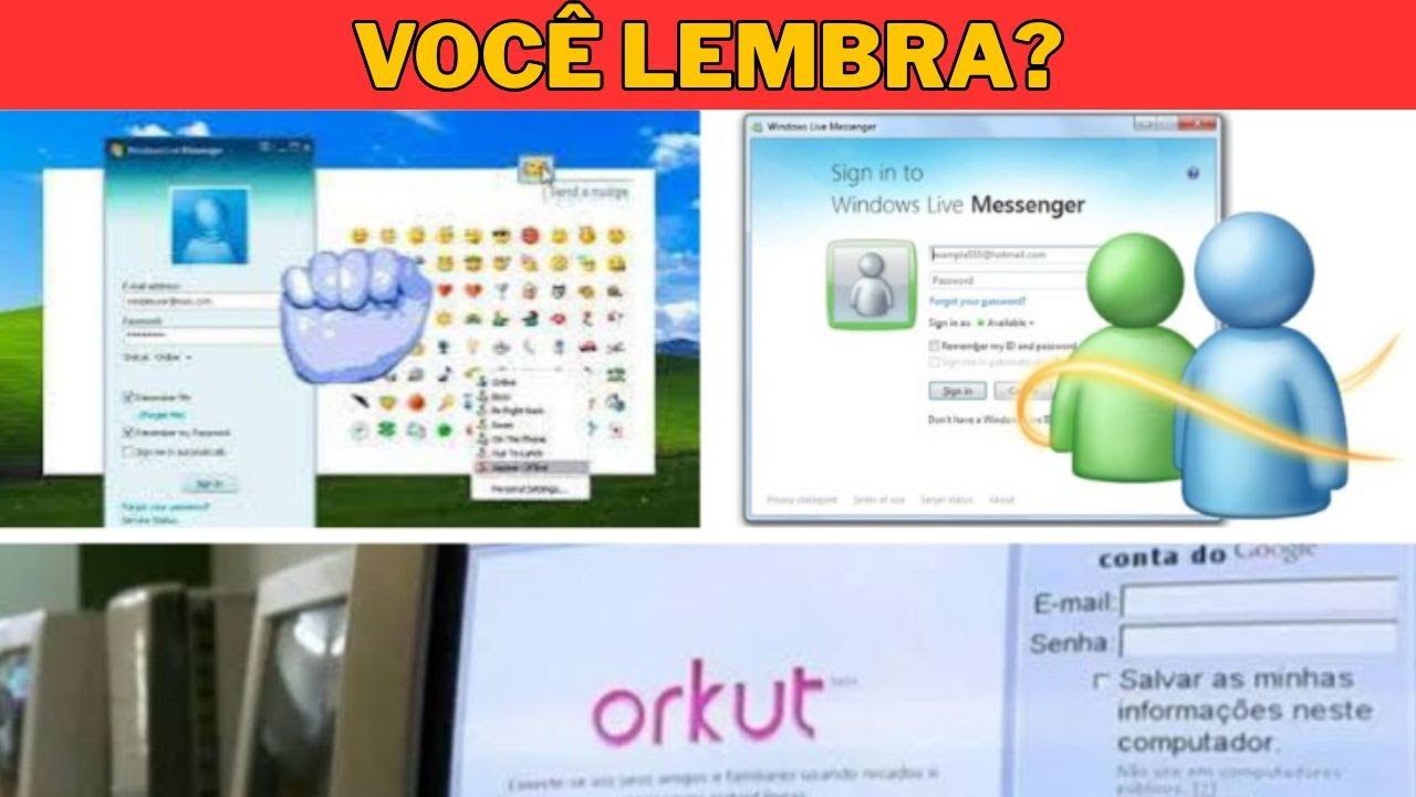 Anos 2000: a internet antes do algoritmo, quando MSN e Orkut eram o centro da nossa vida
