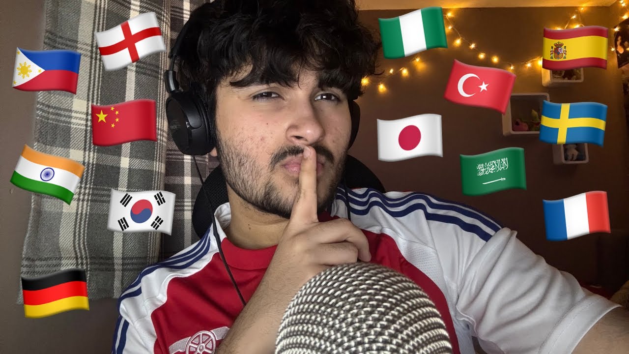 asmr • saying “goodnight” in different languages •