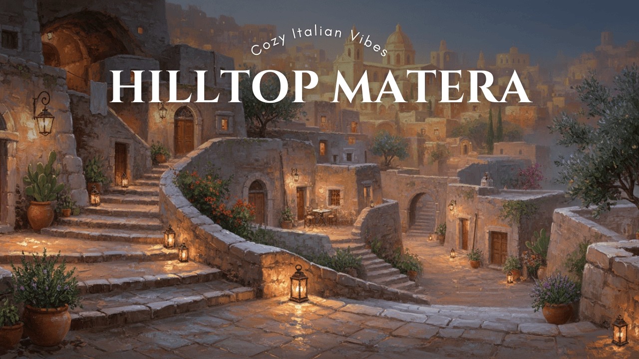 Hilltop Matera | Italian Instrumental Music | Matera Italy Playlist