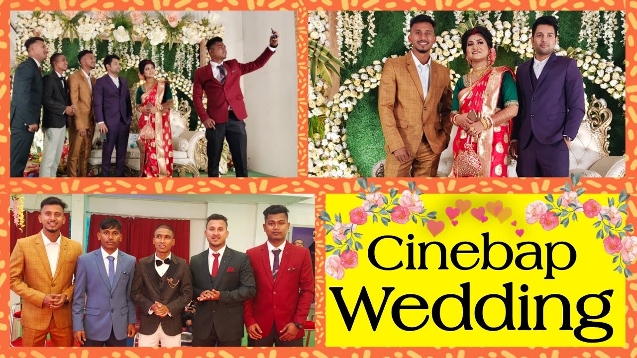 Cinebap wedding 🎀🎀 ll mrinmoy das wedding 💥💥// Nongra sushant