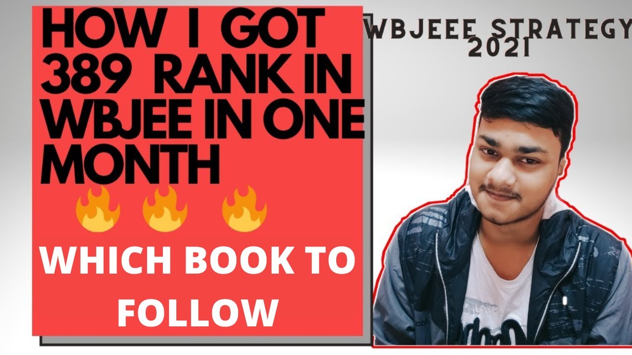 WBJEE STRATEGY 🔥🔥|| HOW I GOT 389 RANK IN 1 MONTH😱🔥