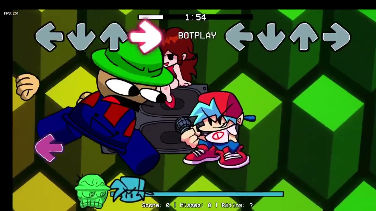 2D Disruption Bambi 🎶| FNF MOD PREVIEW