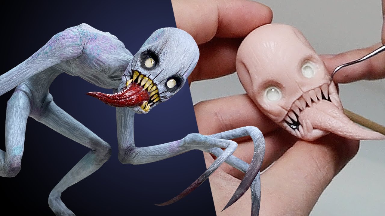 Лепим ГРАБЛИ! Creepypasta — урок по покадровой лепке из полимерной глины | Ace of Clay