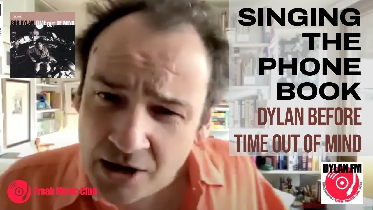 If He Sang The Phone Book: Bob Dylan In The Years Before Time Out Of Mind with Howard Sounes