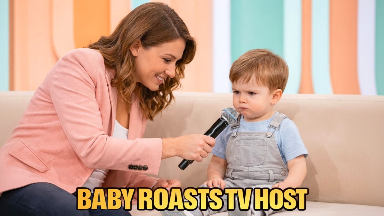 Try Not To Laugh😂Baby Roasts Female Host On Stage | Funniest Toddler Comedy Show Moment