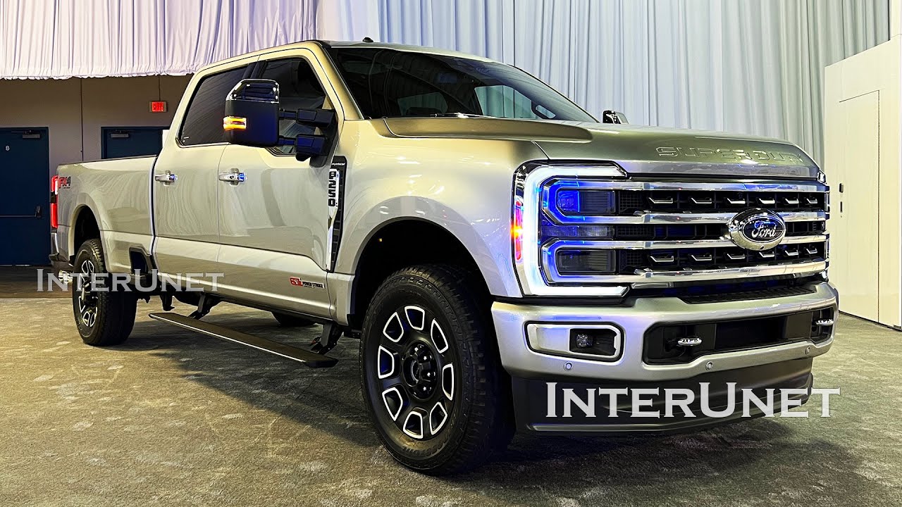 2023 Ford F-250 Super Duty Platinum FX4 Off Road Performance Truck at Texas Auto Show