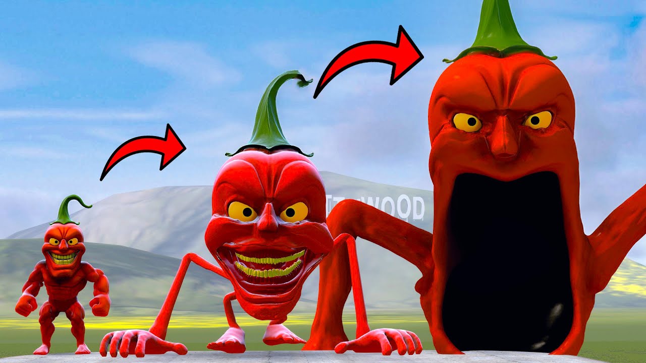 NEW EVOLUTION OF MUSCLE PEPPER SEA EATER BRAINROT In Garry's Mod!