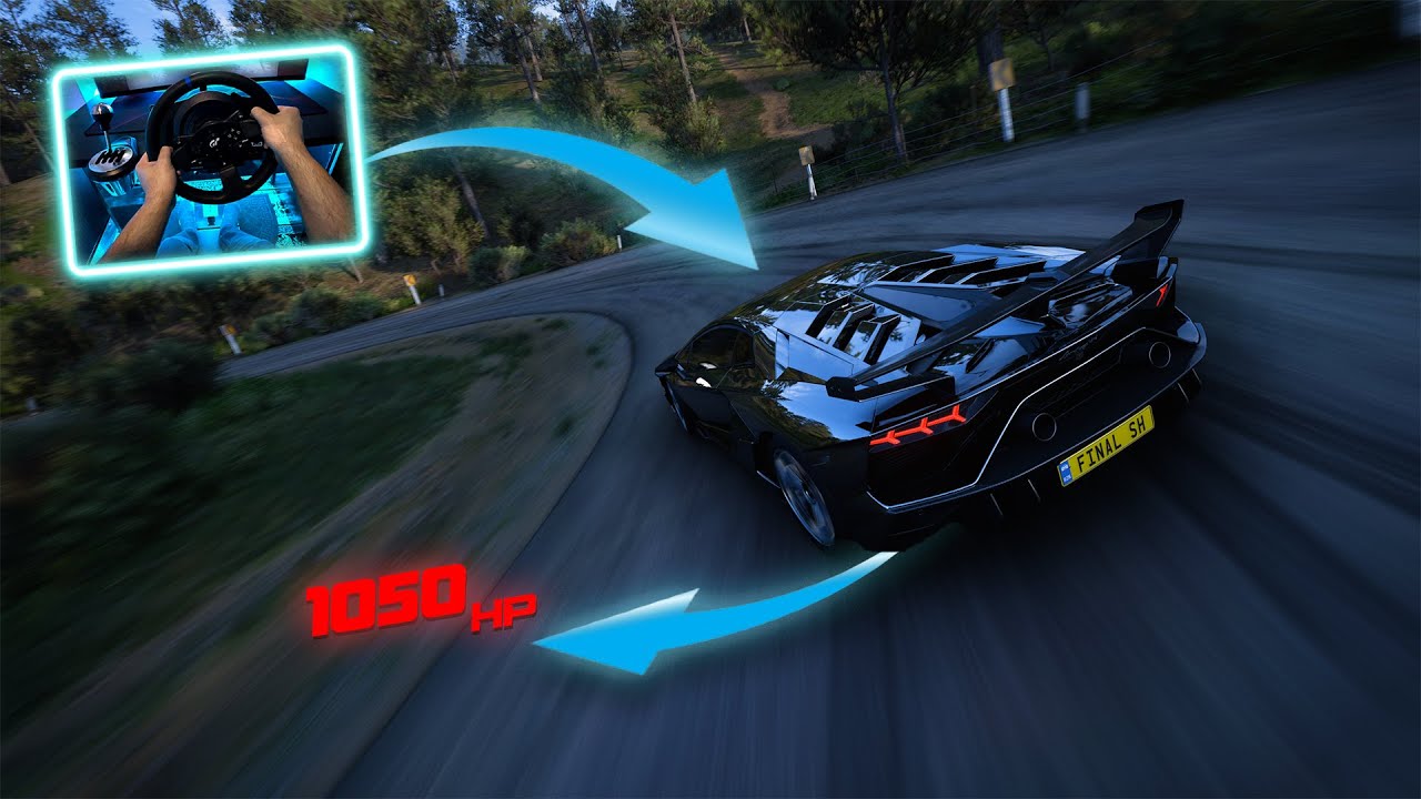Lamborghini Aventador SVJ Takes on the Mountain Roads | Forza Horizon 5