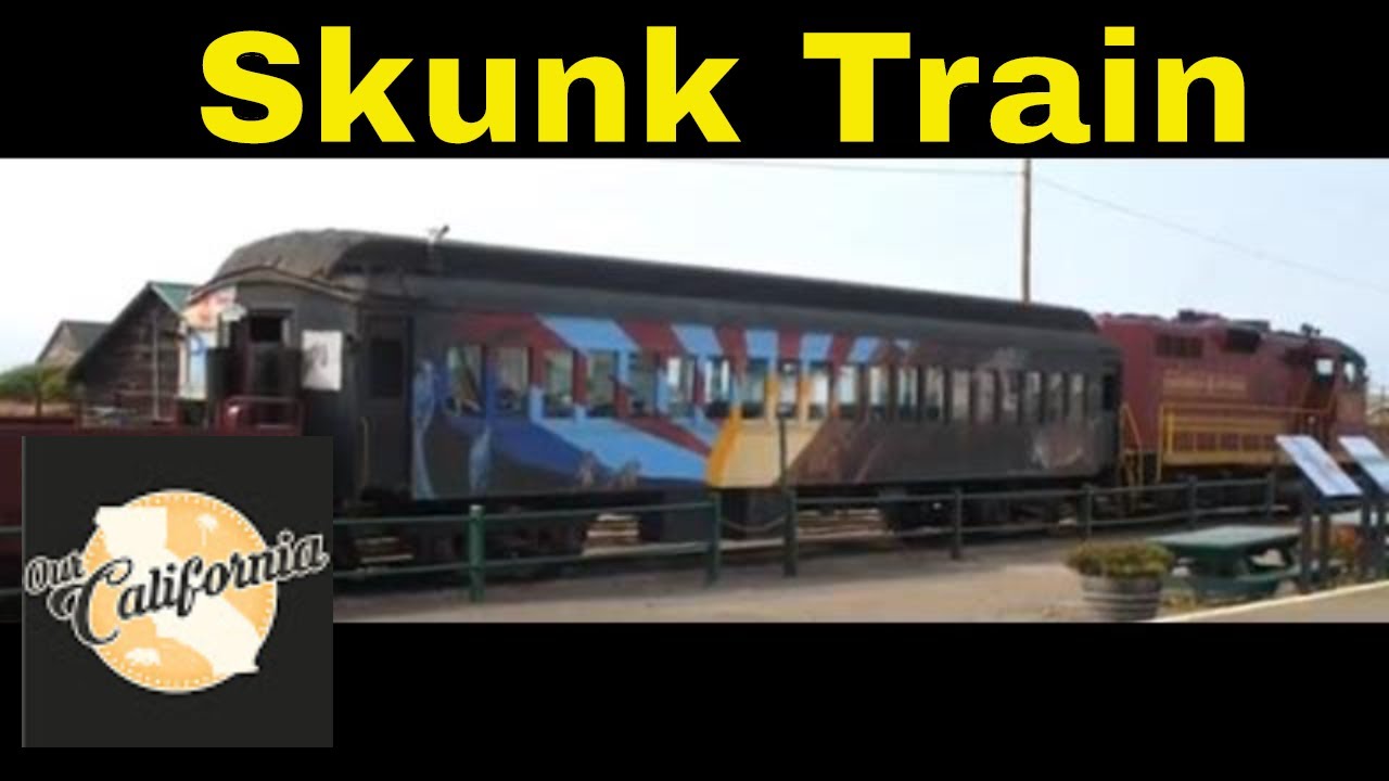 Skunk Train in Fort Bragg, California