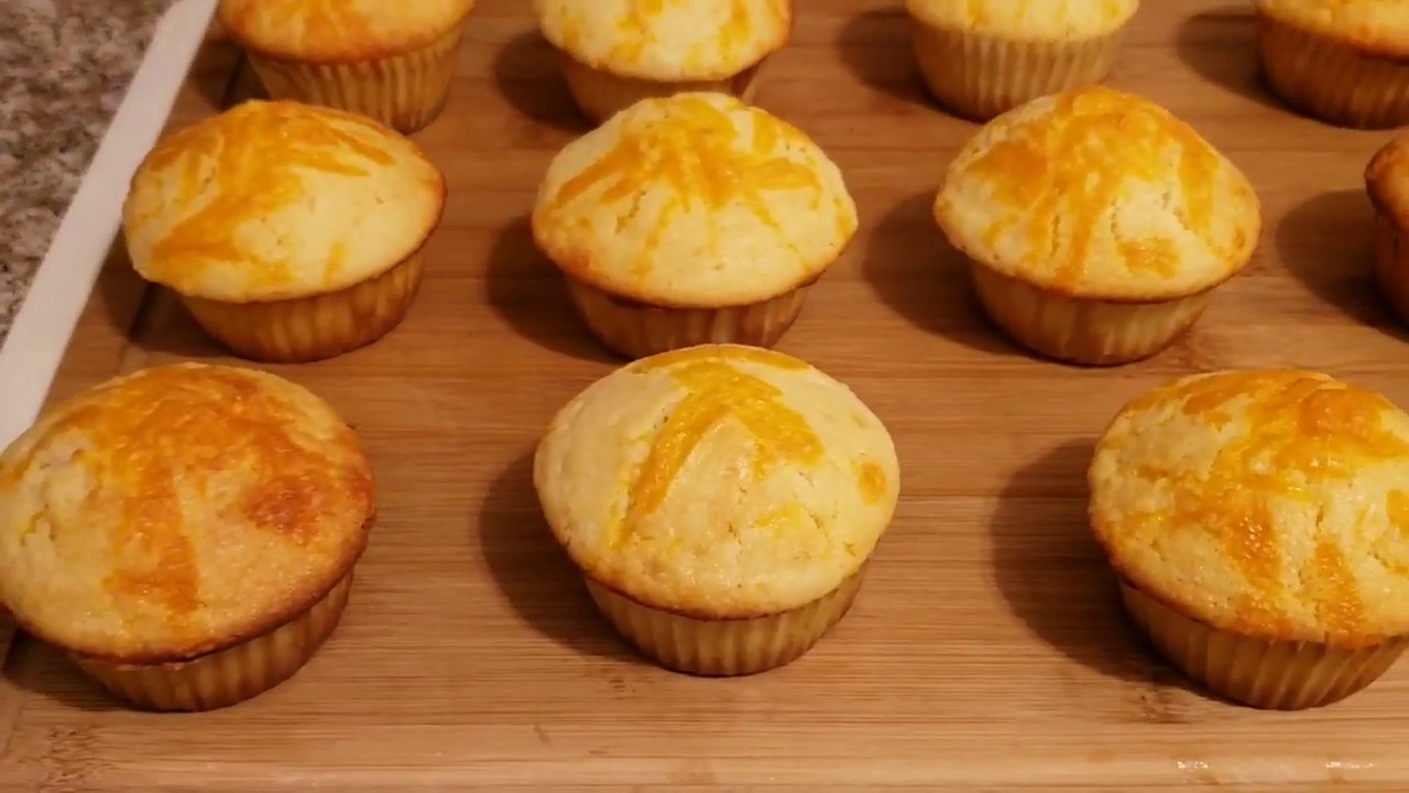 Como hacer quequitos o muffin de queso