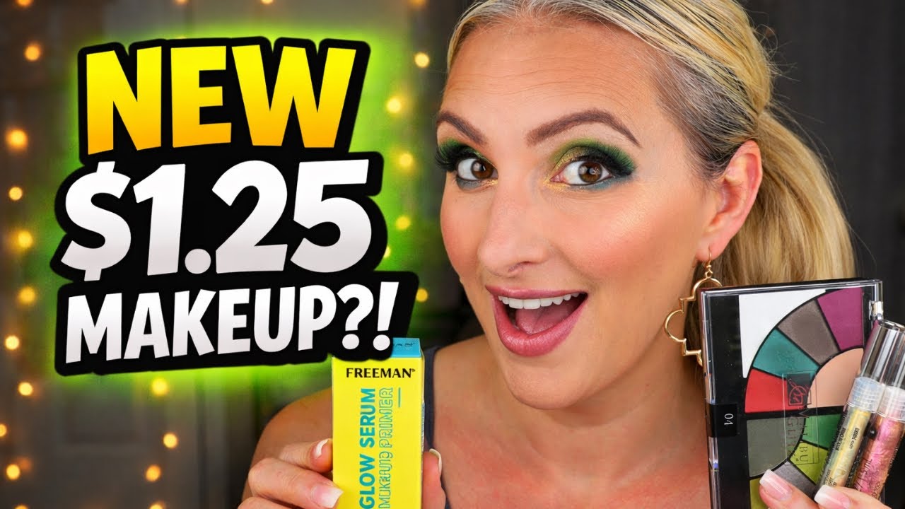 NEW Dollar Tree Makeup 💄 Full Face Using $1.25 Products