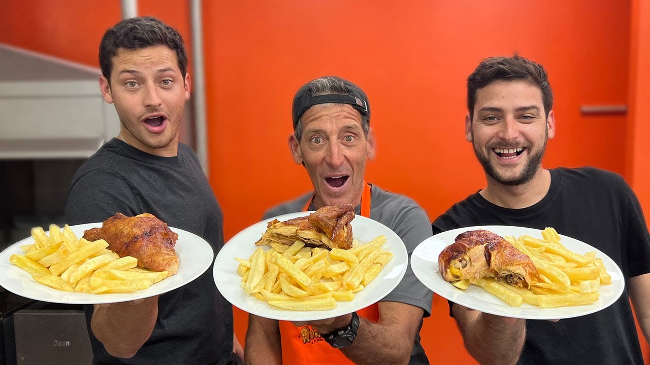 Preparando un POLLO A LA BRASA &iexcl;Con receta de POLLER&Iacute;A!