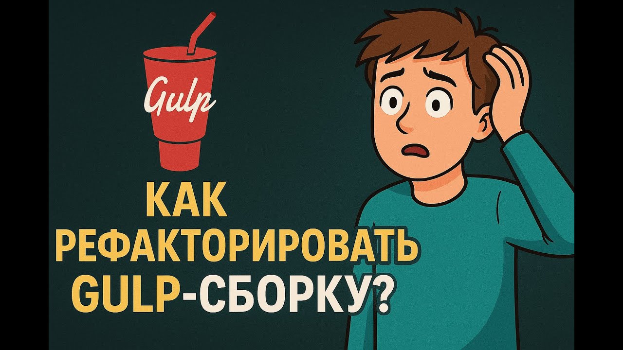 Gulp СБОРКА: СЕКРЕТЫ РЕФАКТОРИНГА и МАСШТАБИРОВАНИЯ! ( Prettier, Миксины, Компоненты)