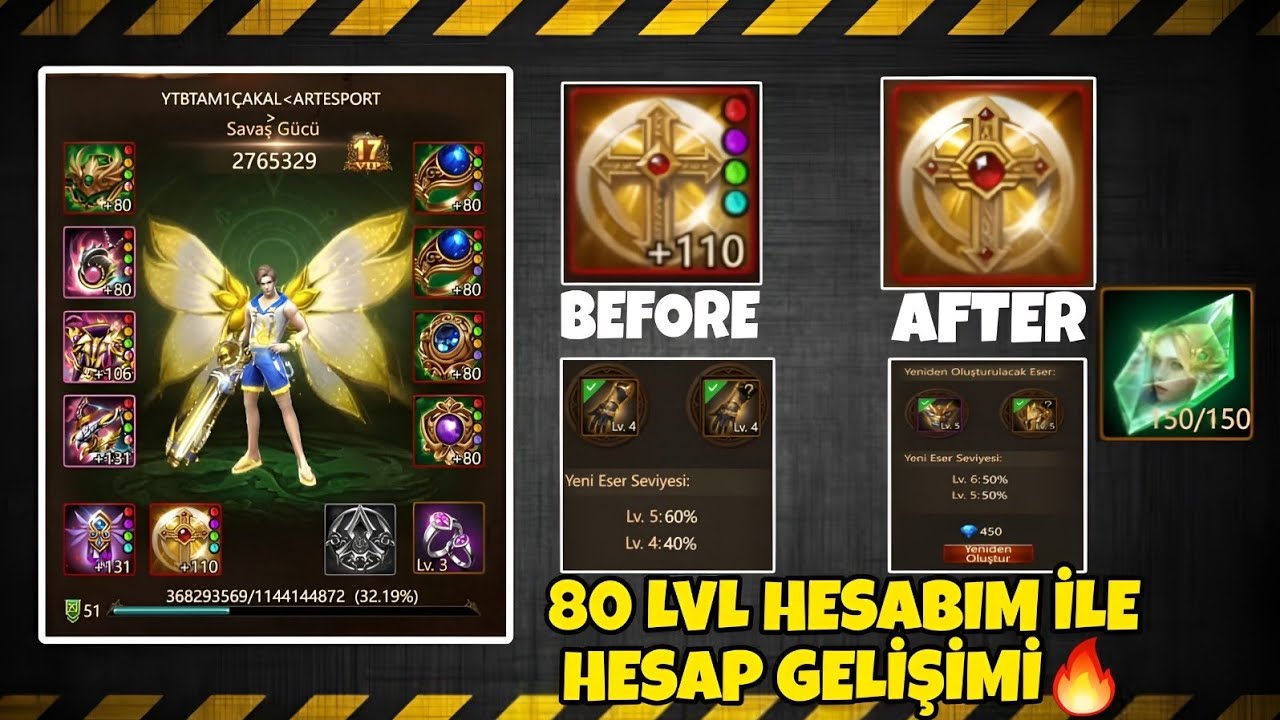 80 LVL HESABIMIN GELİŞİMİNİ YAPARAK UÇUYORUZ🔥 | Wartube Ultra