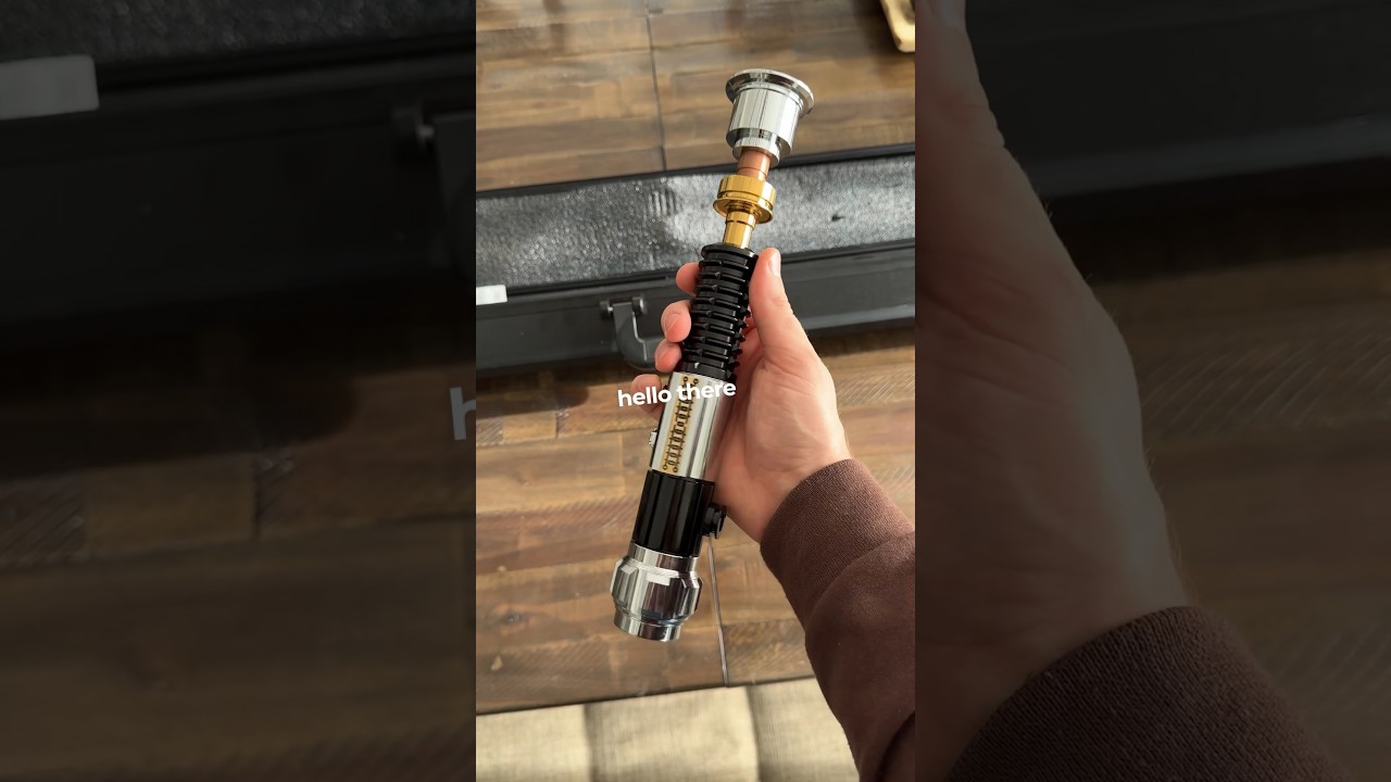 Unboxing The World&rsquo;s Most Realistic Lightsaber #saberspro