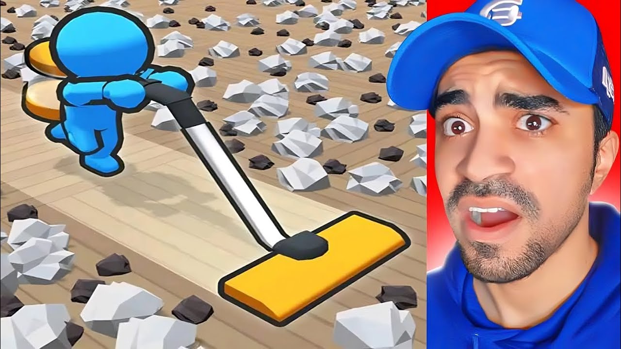 تحدي اكبر مكنسة في العالم !!