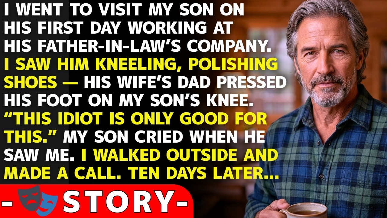 I Found My Son Polishing His Father-In-Law&rsquo;s Shoes&hellip; He Laughed: &ldquo;It&rsquo;s All He&rsquo;s Good For.&rdquo; So I...