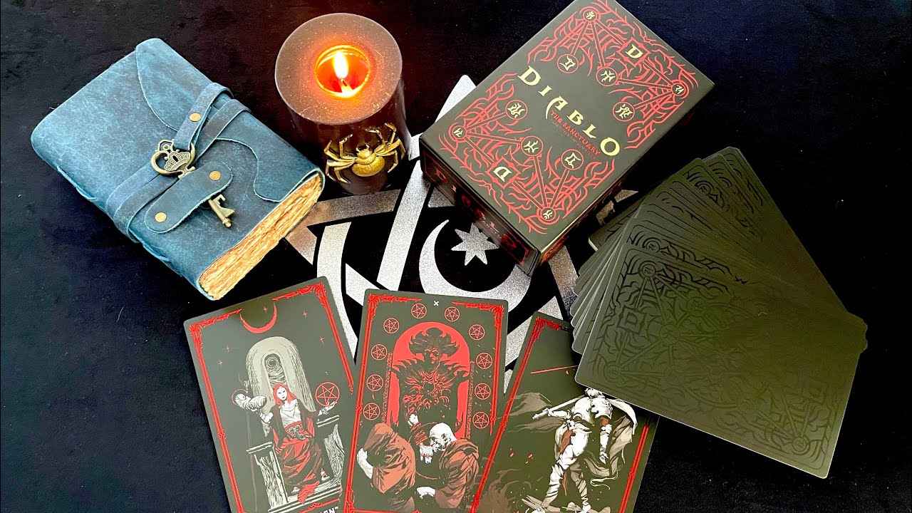 Таро 🔥новинка сентября 🔥🥰Очень темная колода😈 Diablo Tarot