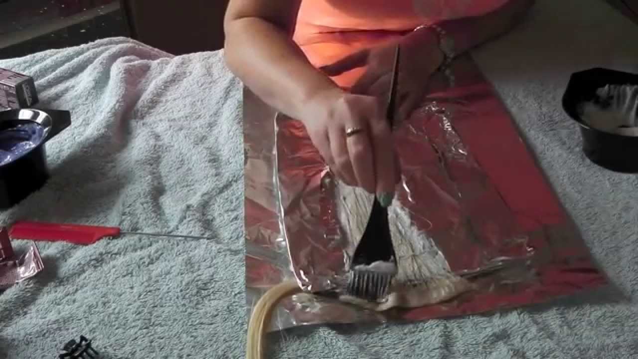 HOW I DYE MY IRRESISTIBLE ME HAIR EXTENSIONS-DEMO