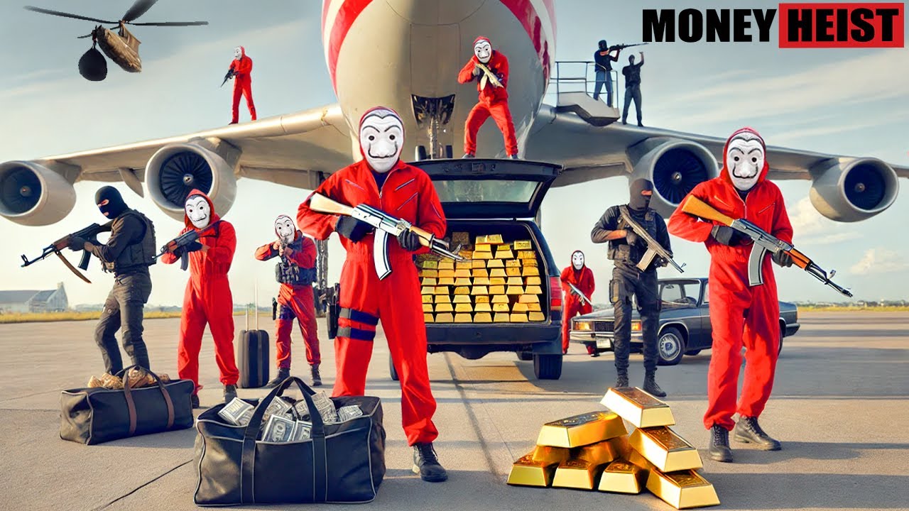 PARKOUR VS MONEY HEIST | Doctor catches bad guy for experiment but gets busted by police | Epic POV
