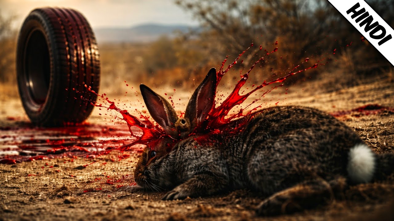 😱 A Possessed Killer Tire Goes on a Brutal Killing Spree | Horror Movie Explained in Hindi