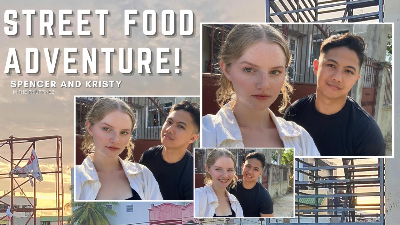 Kristy Tries Filipino Street Foods!! | Filipino-American Couple 🇵🇭🇺🇸