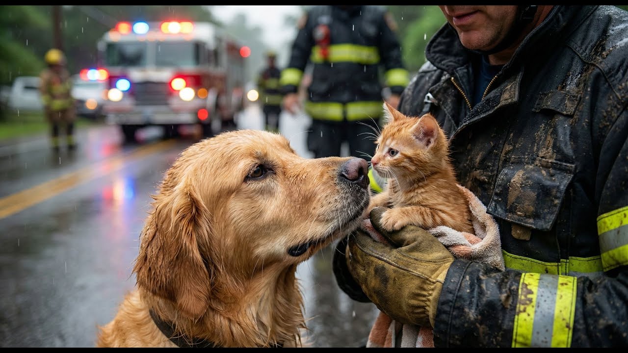 This Dog Just Became A Hero And You Need To See Why  Kitten Rescue Gone Viral