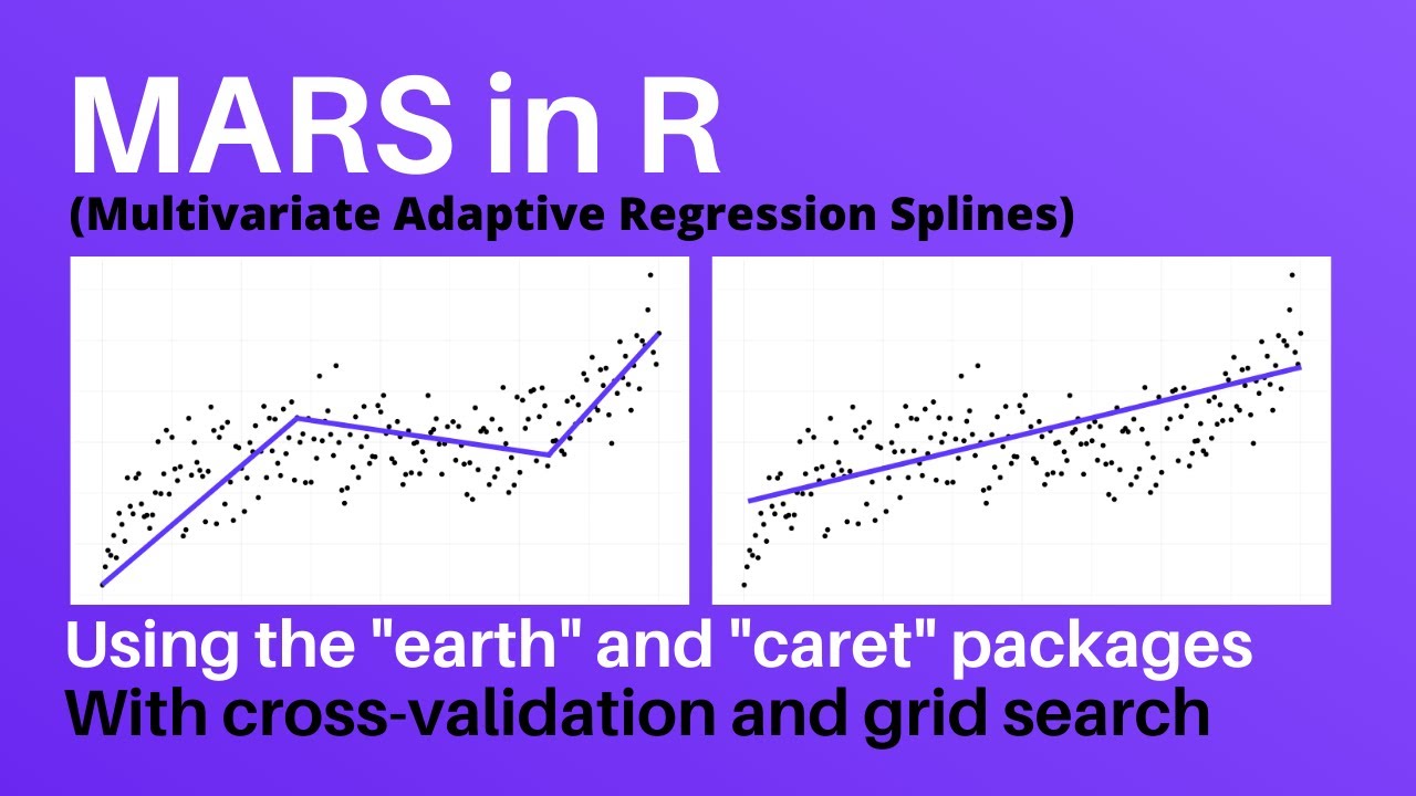 MARS (Multivariate Adaptive Regression Splines): Overview and Tutorial in R (earth + caret packages)
