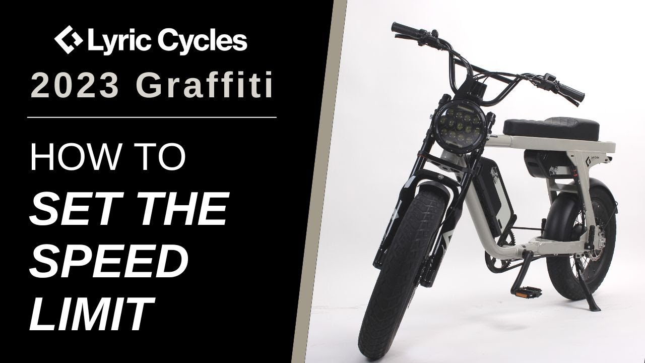 Lyric Graffiti | Unlock Off-Road Mode on Your Electric Bike