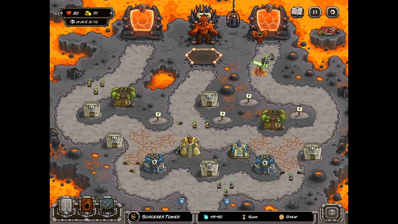 Kingdom Rush - PANDAEMONIUM [veteran] [campaign]