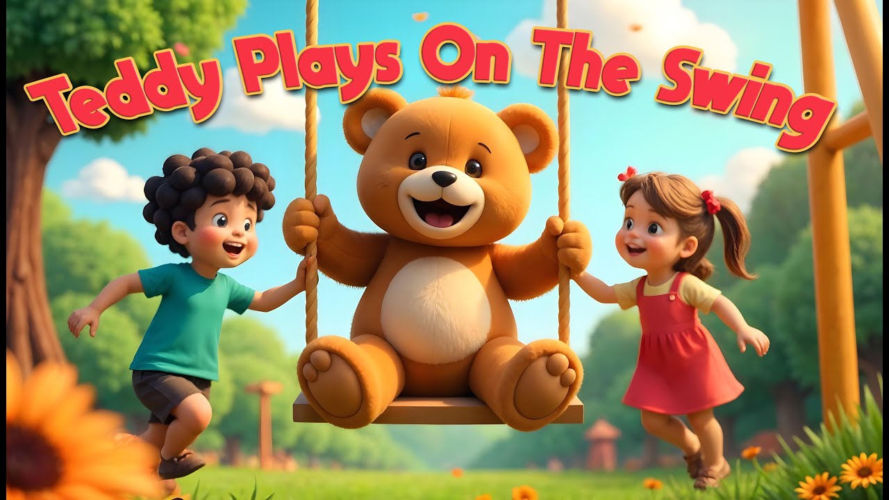 Teddy Plays on the Swing | TMKOC English Rhymes |