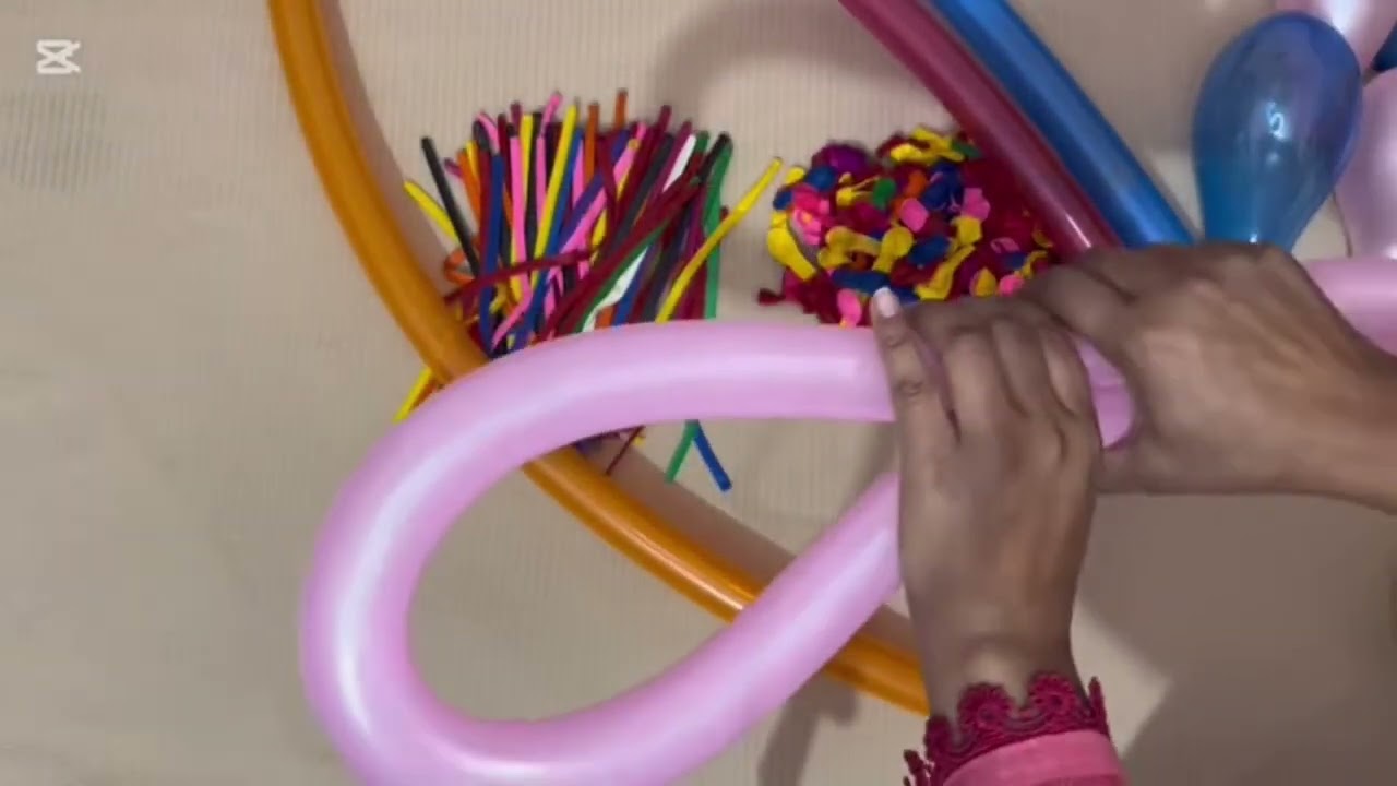 8MINUTES SATISFYING ASMR UNBOXING COLORFUL BALLOON PACKAGE 