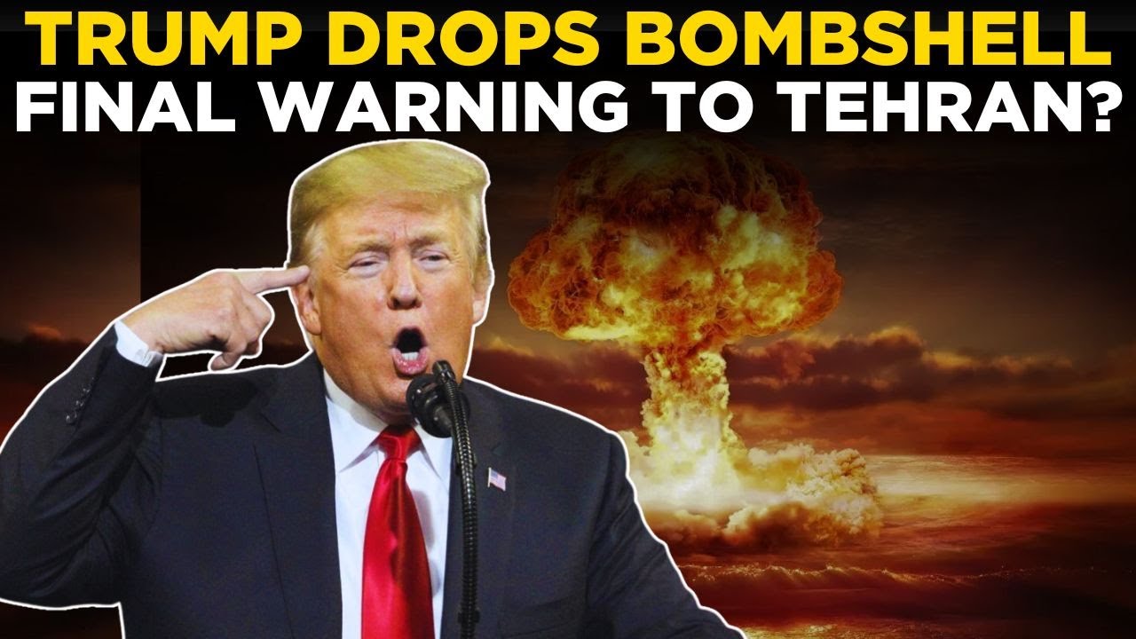 TRUMP'S IRAN ULTIMATUM LIVE | President Trump Warns Khamenei, 'Iran Will Be Wiped Off'