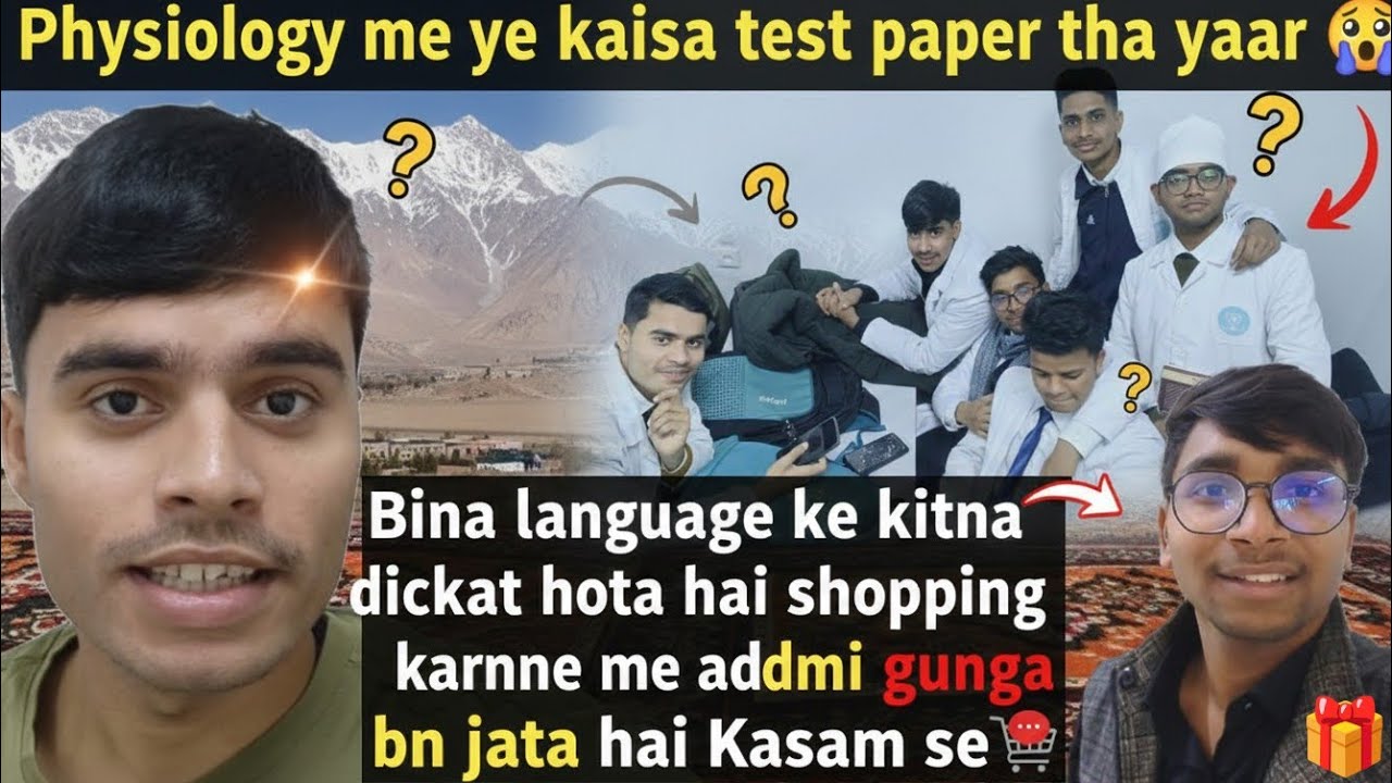 Language Barrier is Real! 🤐 Tajikistan Me Survival Mushkil Hai! || Khatlon State Medical University