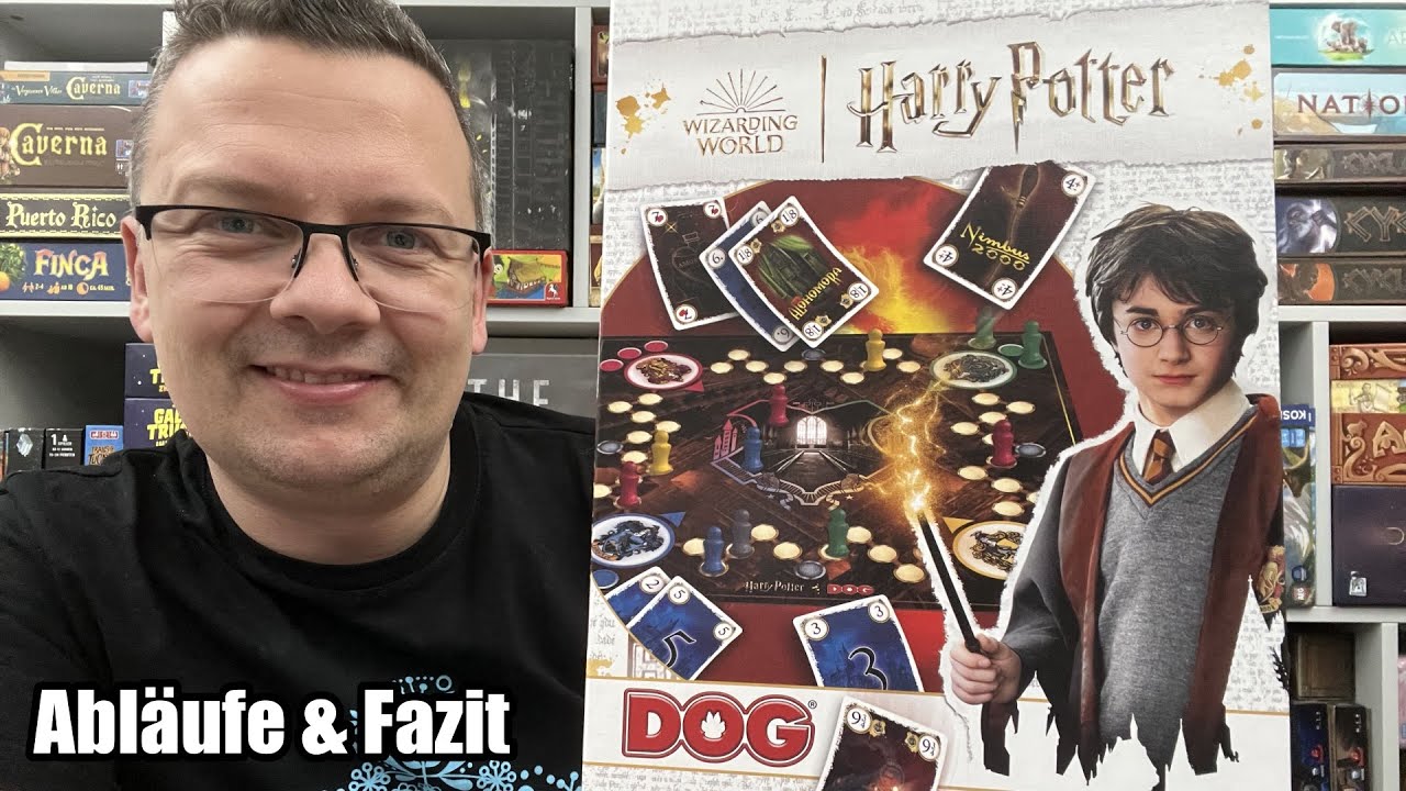 DOG Harry Potter (Schmidt) - Mensch ärgere Dich nicht Kartenspiel trifft auf Harry Potter