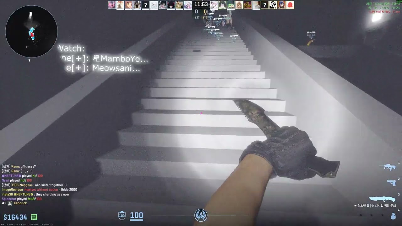 [CS2] 카스2 좀비탈출 ze_gris_p 챕터1