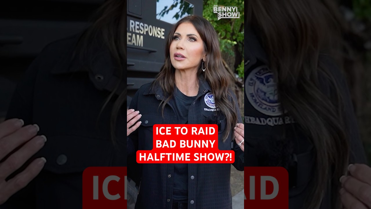 🚨Kristi Noem CONFIRMS ICE will be at Bad Bunny&rsquo;s Super Bowl Halftime Show