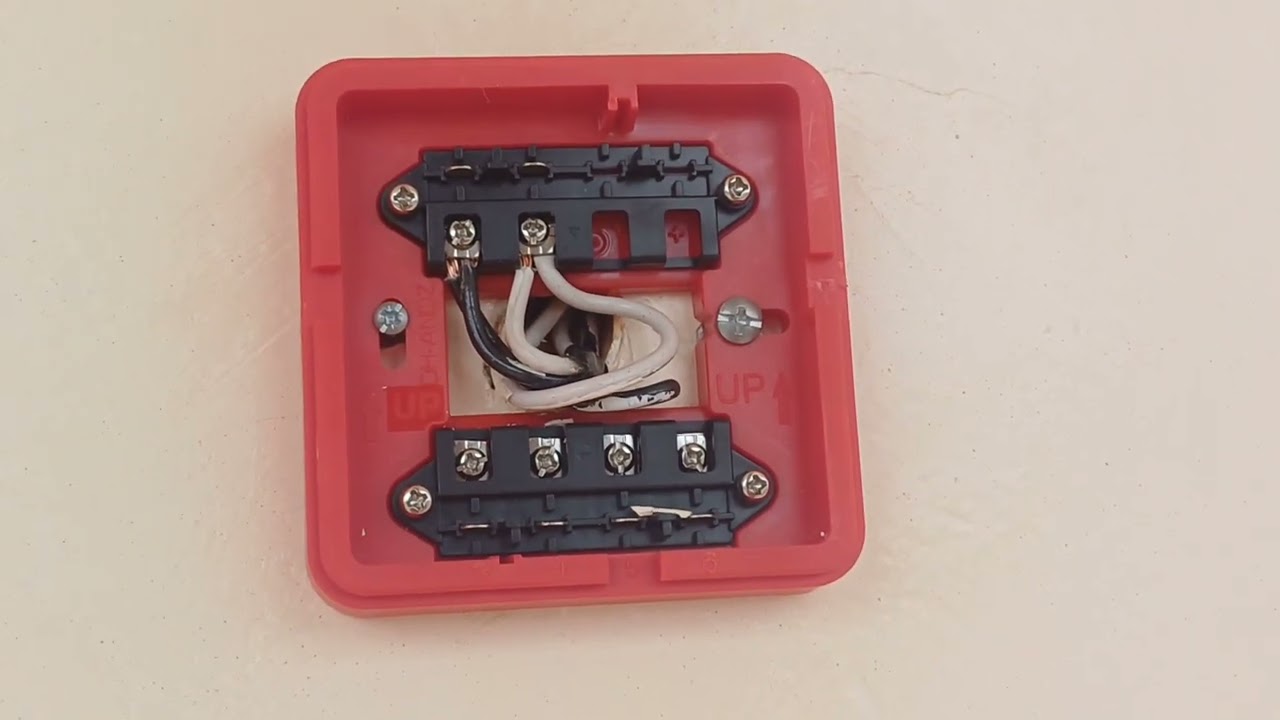 How to install Manual call point [Dahua brand] no resistor needed!!#firealarm #manualcallpoint