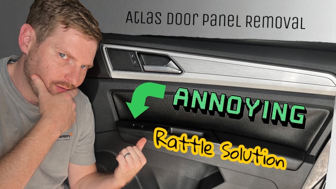 Volkswagen Atlas Door Panel Removal + Rattle Solution Fix #automotivediy 