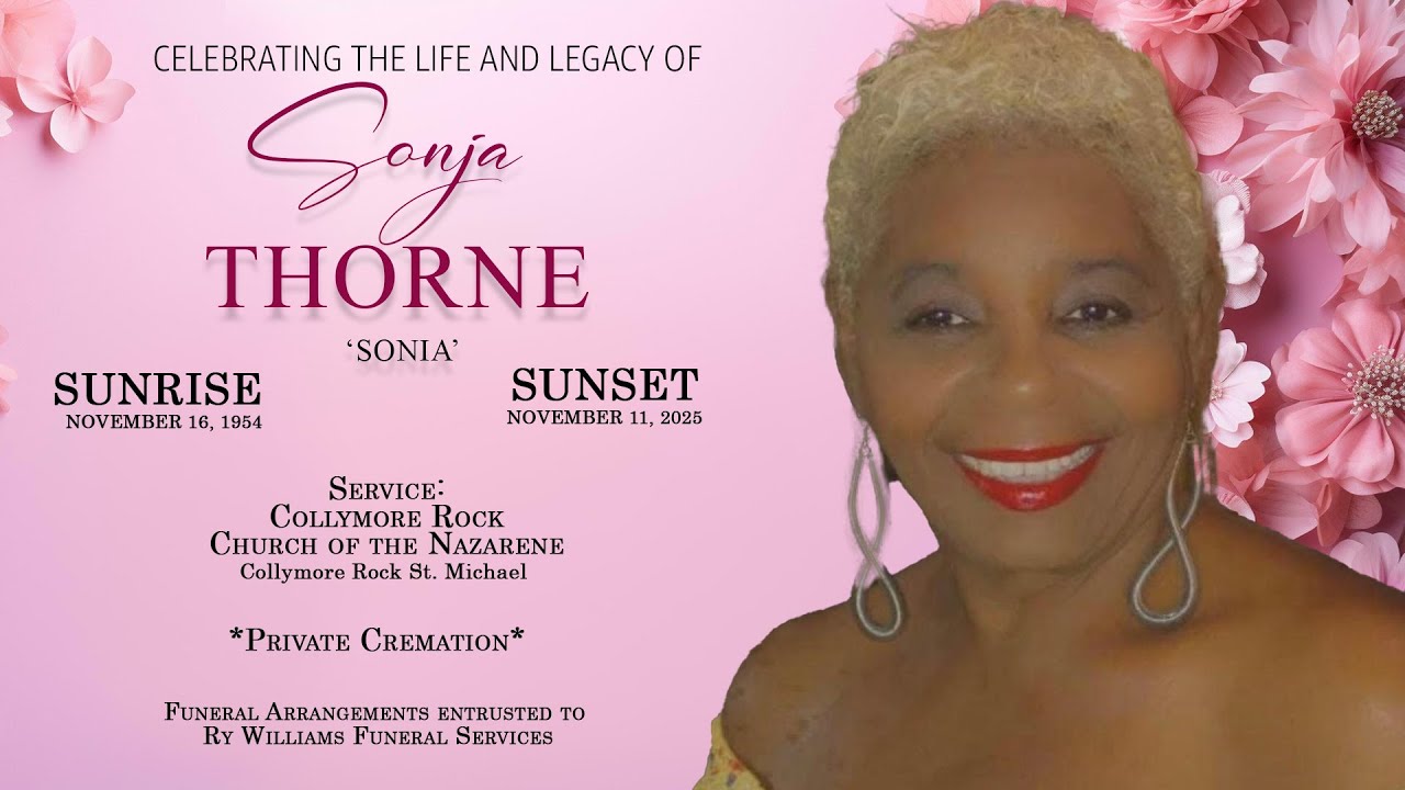 Celebrating the Life and Legacy of Sonja Thorne - 'Sonia'