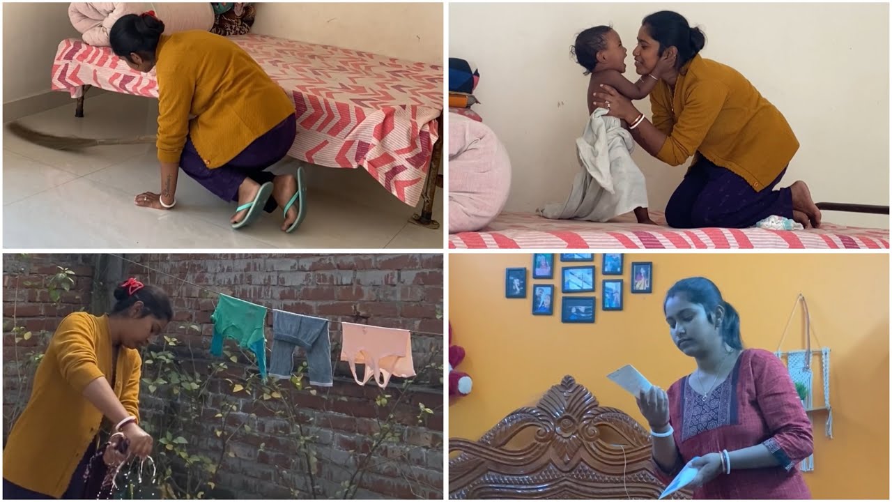 একটাই ঘর দিনে কতবার যে ঝাড় দেবো🤦‍♀️অনেক দিন পর এই রান্নাটা করলাম☺️#vlog #viralvideo 