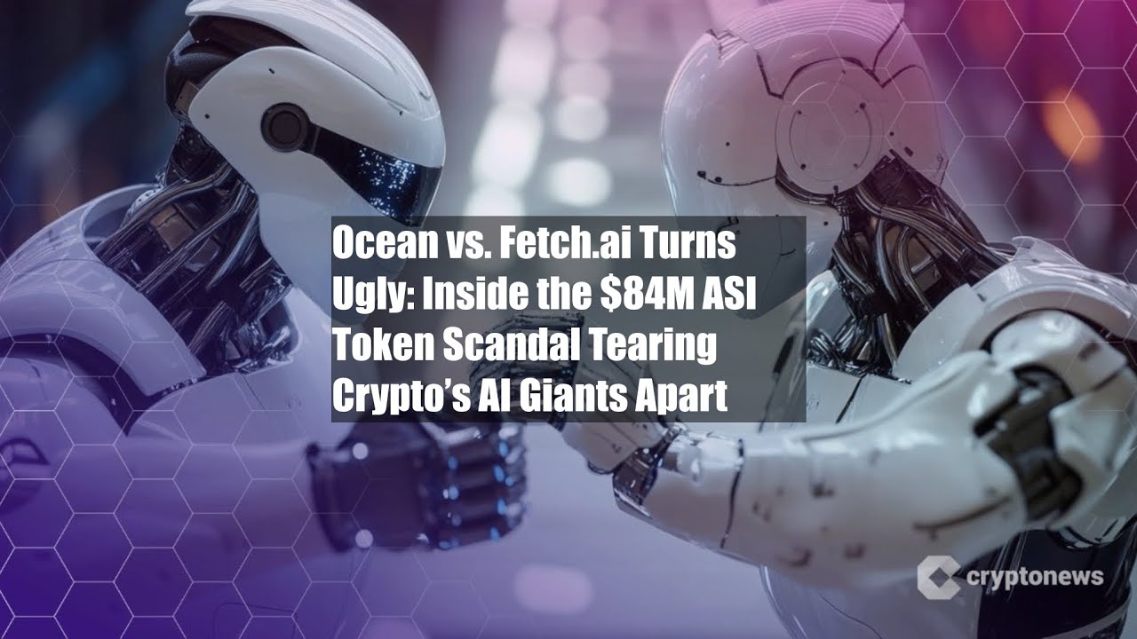 Ocean против Fetch.ai: скандал с токенами ASI на 84 миллиона долларов